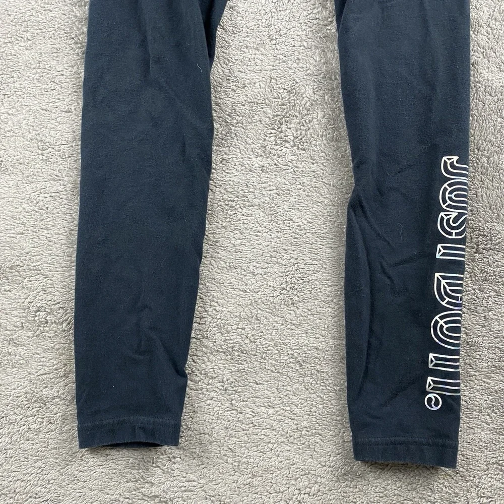 Nike Running Pants‎ Girls Size Small Black Training Tight Fit